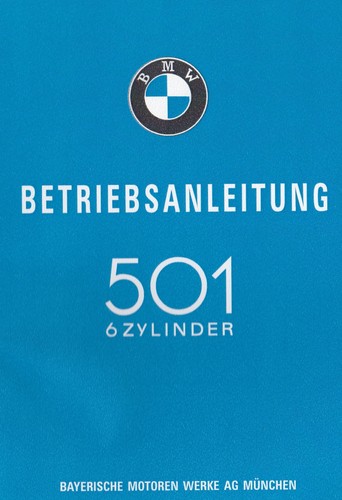 Bmw oldtimer 501 65ps - bmw, (52-55)