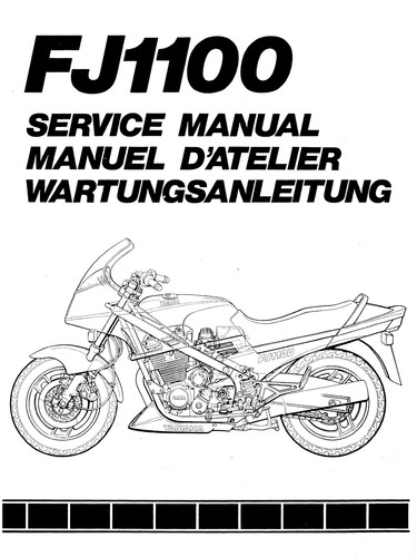 Yamaha fj1100 ergänzung - yamaha,