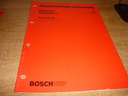 Bosch kundendienstunterlage - bosch,