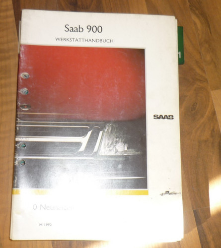 Saab 900 werkstatthandbuch - saab,