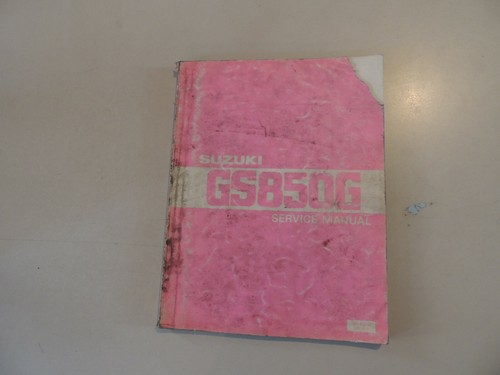 Shop service manual suzuki gs - ,