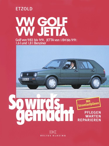 Reparaturanleitung golf ii - vw,