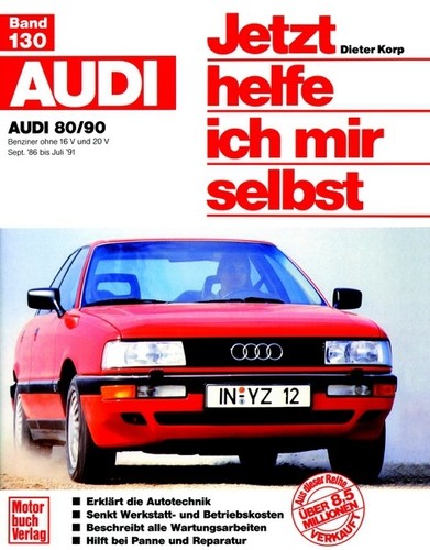 Reparaturanleitung audi 90 - audi, 80/90