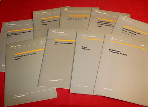 Mercedes service manual truck - mercedes,