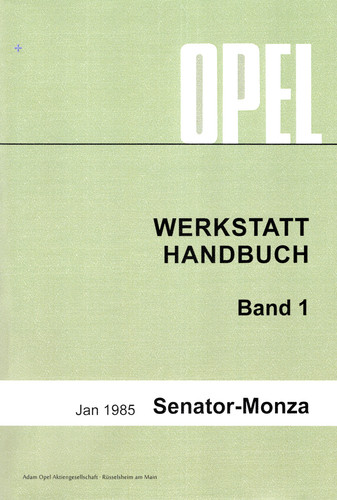 Opel senator monza - (stand, jan