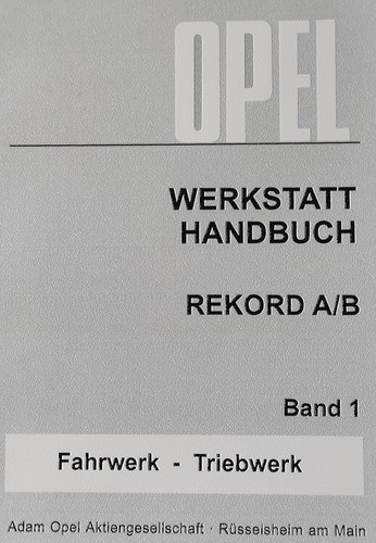 Opel rekord b - opel,
