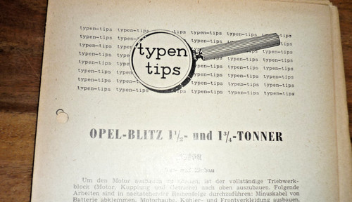 Werkstattinformation