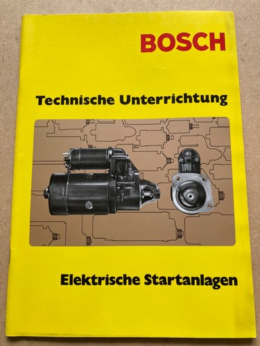 Bosch technische unterrichtung - bosch,