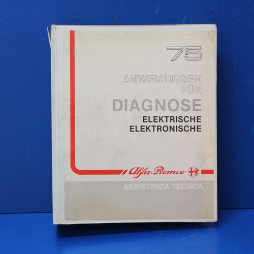 Alfa romeo elektrische - alfa, 75