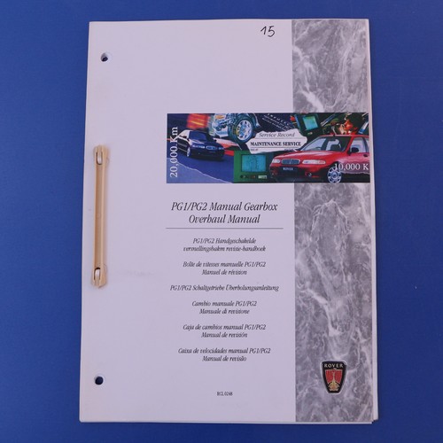 Rover getriebe pg1 pg2 - rover,