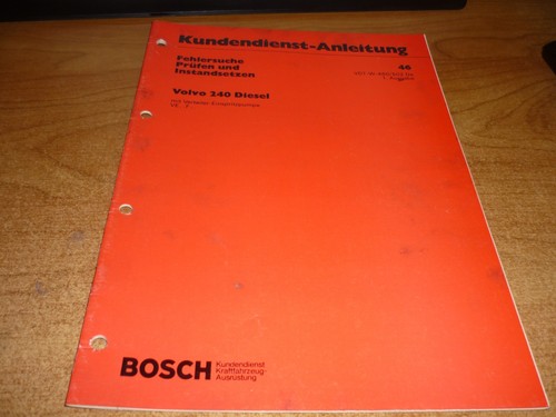 Bosch kundendienstunterlage - bosch,